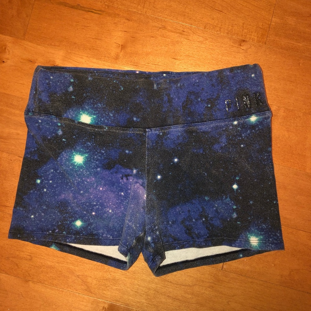 Victoria’s Secret galaxy yoga shorts